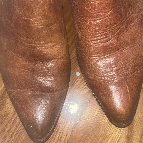 Salpy made in USA Brown Leather Loafers Classic Slip-Ons size 8 preowned - Picture 12 of 12